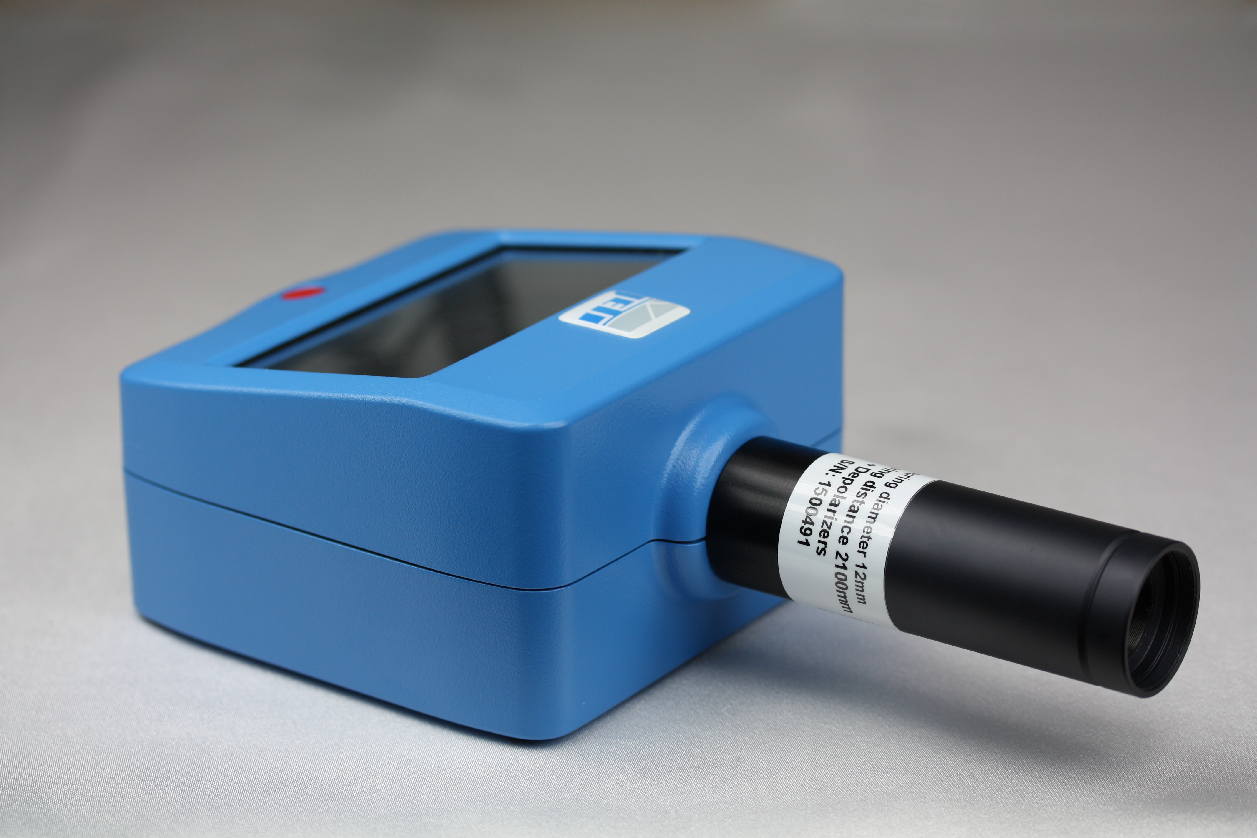 JETI spectraval 1511 equipped with an add-on optic 